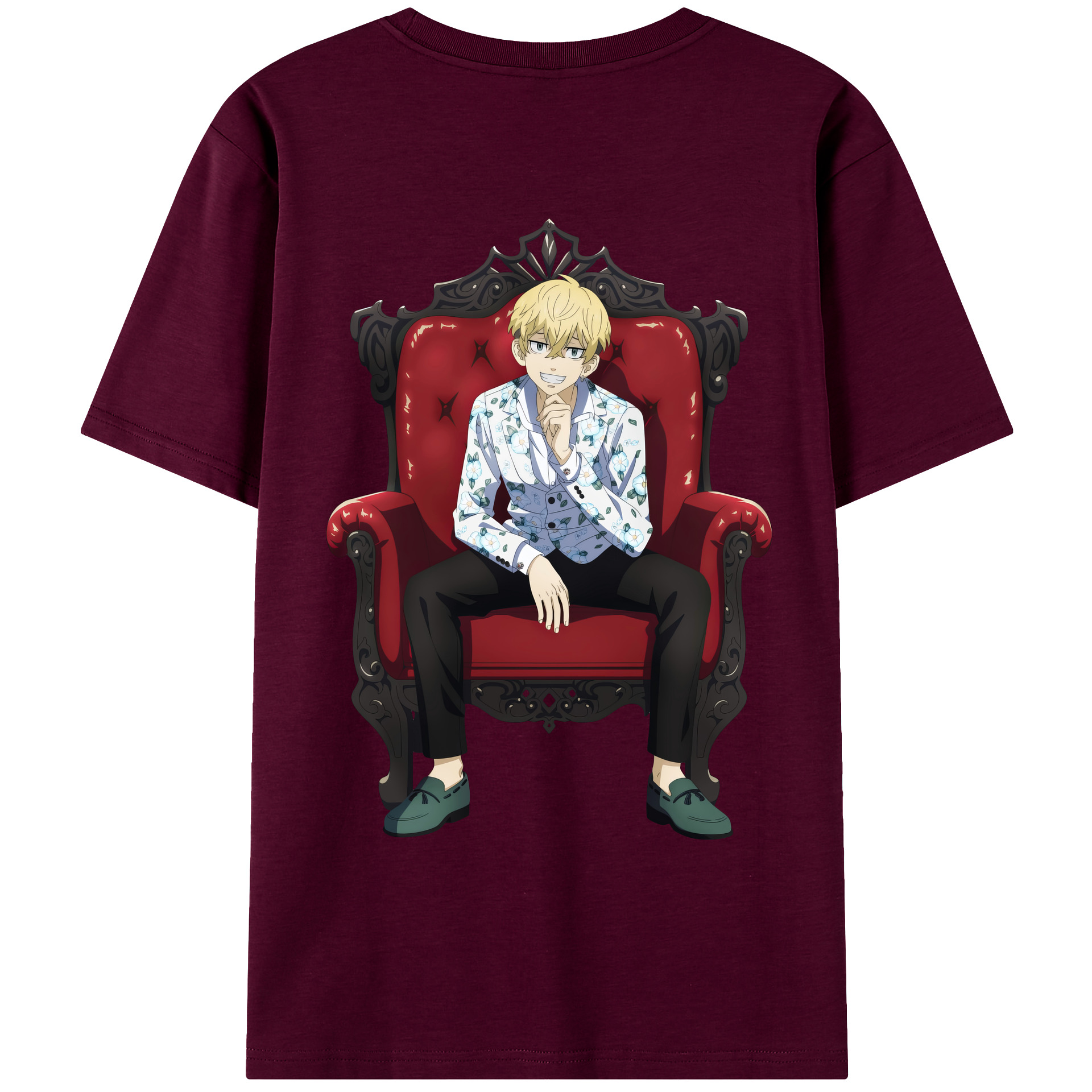 （画像用） 東京リベンジャーズ Tokyo Revengers レディース半袖Tシャツ(バックプリント)
